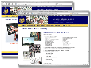 US Navy Naval Academy website